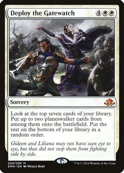 Deploy the Gatewatch Eldritch Moon Magic card