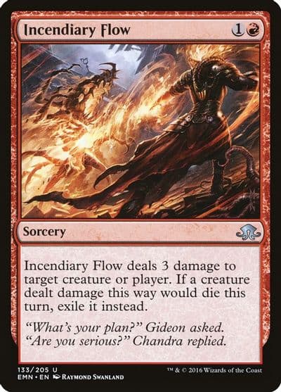 Incendiary Flow Eldritch Moon Magic card