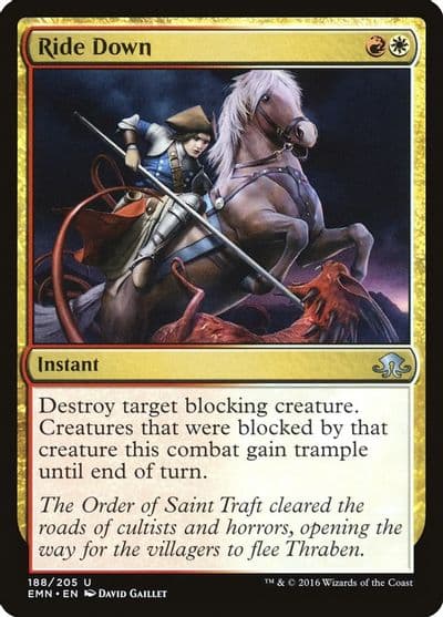 Ride Down Eldritch Moon Magic card