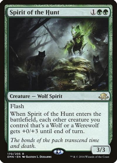 Spirit of the Hunt Eldritch Moon Magic card