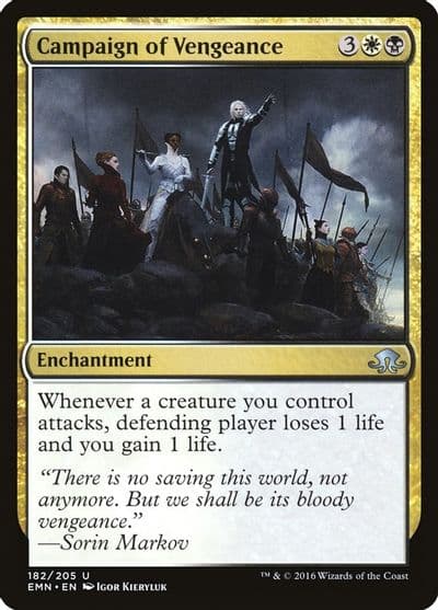 Campaign of Vengeance Eldritch Moon Magic card