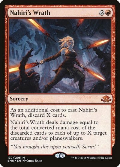 Nahiris Wrath Eldritch Moon Magic card