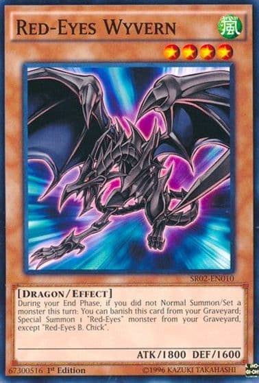 Red Eyes Wyvern Structure Deck: Rise of the True Dragons Yu-Gi-Oh! card