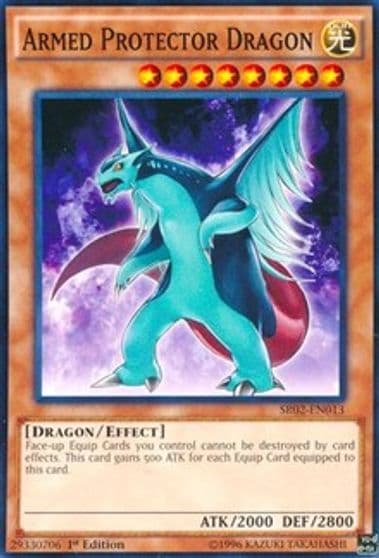 Armed Protector Dragon Structure Deck: Rise of the True Dragons Yu-Gi-Oh! card