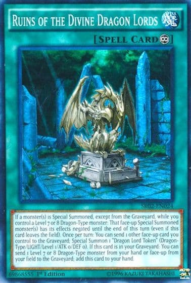 Ruins of the Divine Dragon Lords Structure Deck: Rise of the True Dragons Yu-Gi-Oh! card
