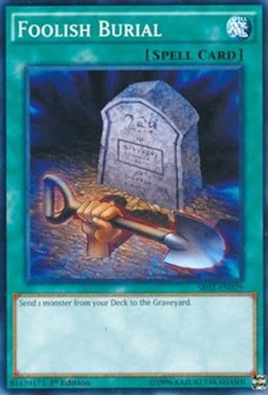 Foolish Burial Structure Deck: Rise of the True Dragons Yu-Gi-Oh! card
