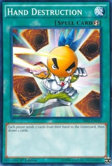 Hand Destruction Structure Deck: Rise of the True Dragons Yu-Gi-Oh! card