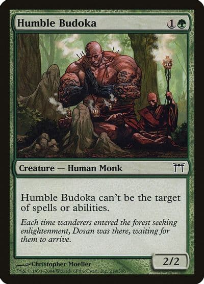 Humble Budoka Champions of Kamigawa Magic card