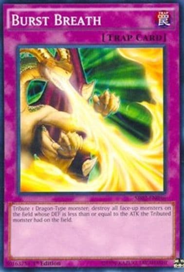 Burst Breath Structure Deck: Rise of the True Dragons Yu-Gi-Oh! card