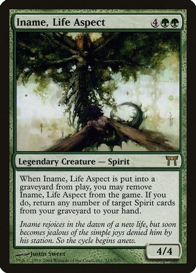 Iname Life Aspect Champions of Kamigawa Magic card