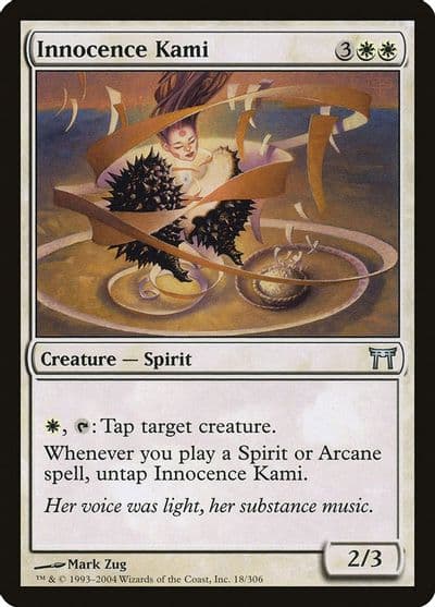 Innocence Kami Champions of Kamigawa Magic card