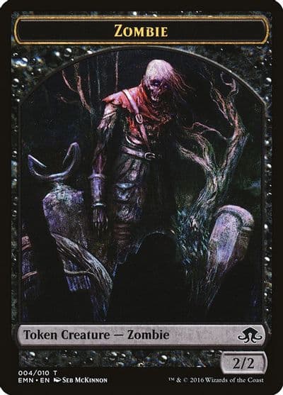 Zombie Token 004 Eldritch Moon Magic card