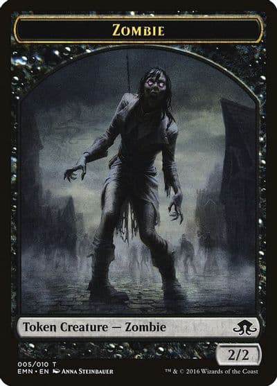Zombie Token 005 Eldritch Moon Magic card