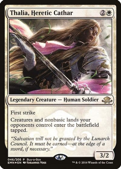 Thalia Heretic Cathar Buy-A-Box Promos Magic card