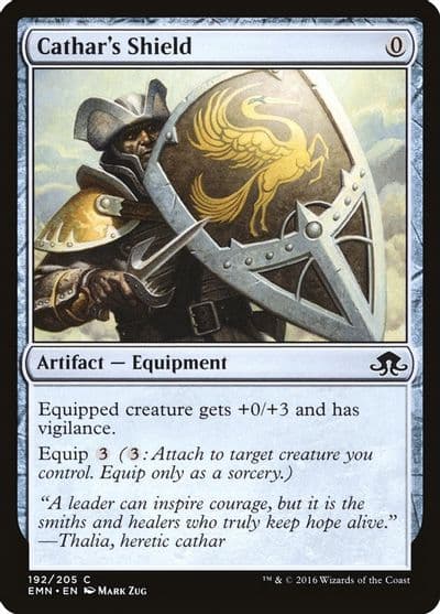 Cathars Shield Eldritch Moon Magic card