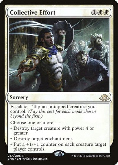 Collective Effort Eldritch Moon Magic card