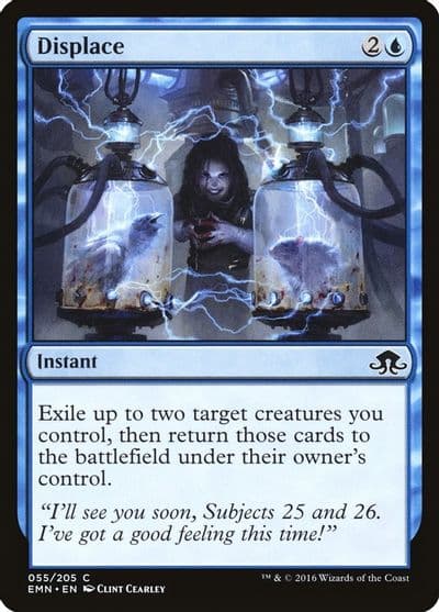 Displace Eldritch Moon Magic card