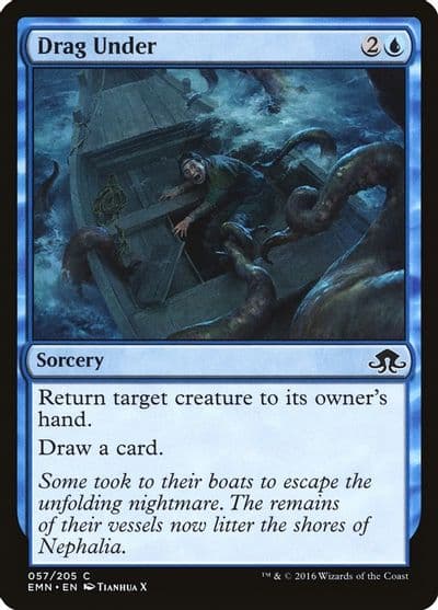 Drag Under Eldritch Moon Magic card