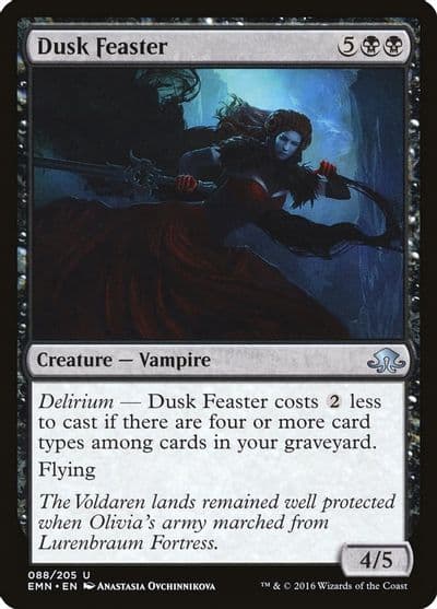 Dusk Feaster Eldritch Moon Magic card