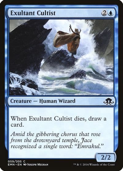 Exultant Cultist Eldritch Moon Magic card
