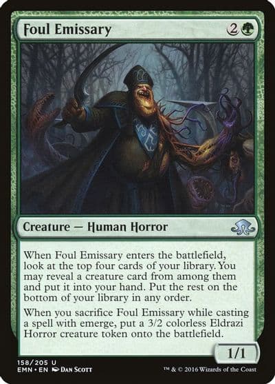 Foul Emissary Eldritch Moon Magic card