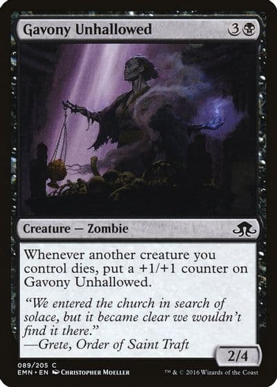Gavony Unhallowed Eldritch Moon Magic card
