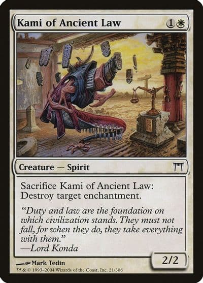Kami of Ancient Law Champions of Kamigawa Magic card