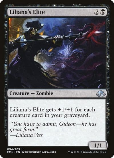 Lilianas Elite Eldritch Moon Magic card