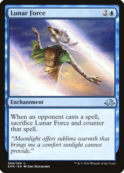 Lunar Force Eldritch Moon Magic card