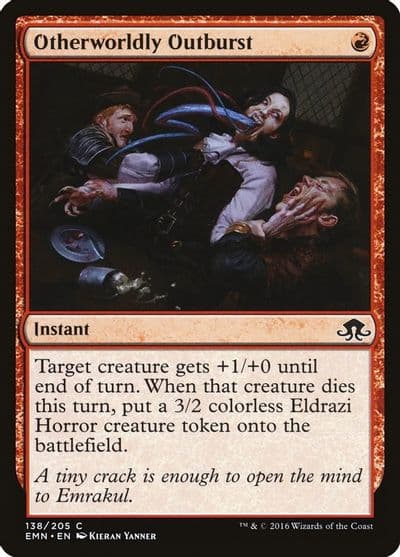 Otherworldly Outburst Eldritch Moon Magic card