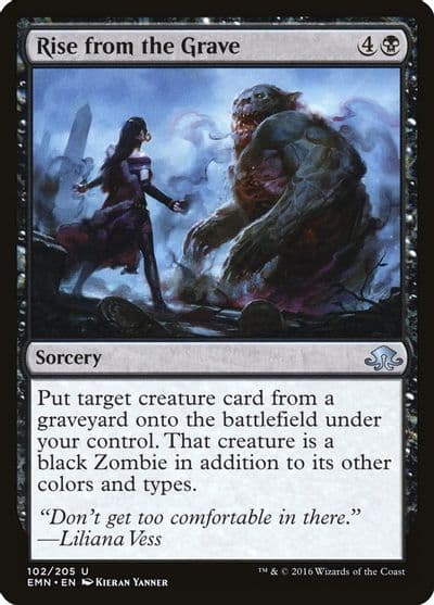 Rise from the Grave Eldritch Moon Magic card