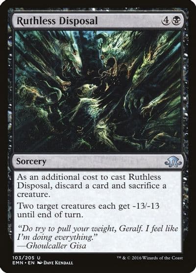 Ruthless Disposal Eldritch Moon Magic card