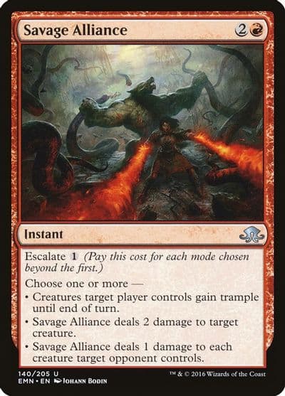 Savage Alliance Eldritch Moon Magic card