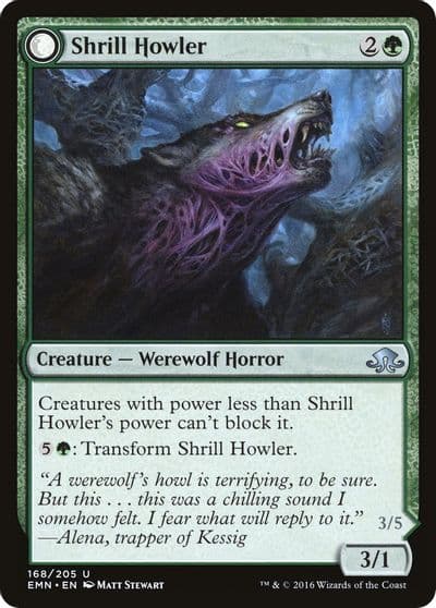 Shrill Howler Eldritch Moon Magic card