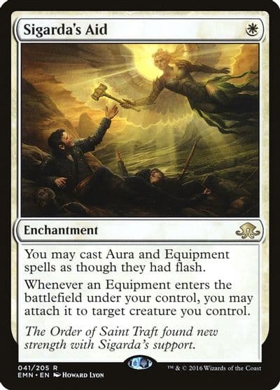 Sigardas Aid Eldritch Moon Magic card