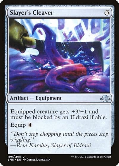 Slayers Cleaver Eldritch Moon Magic card