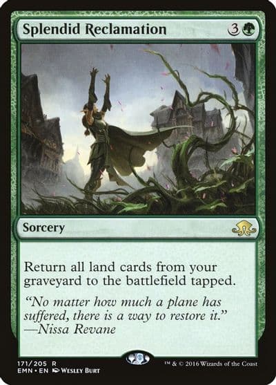 Splendid Reclamation Eldritch Moon Magic card