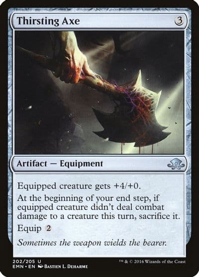 Thirsting Axe Eldritch Moon Magic card