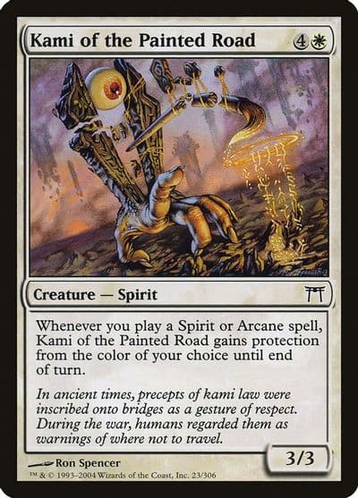 Kami of the Painted Road Champions of Kamigawa Magic card