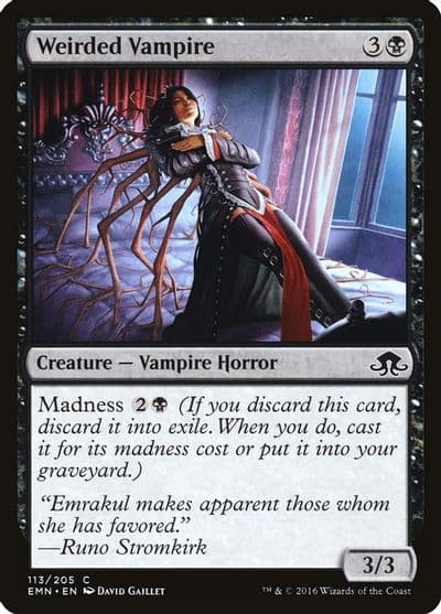 Weirded Vampire Eldritch Moon Magic card