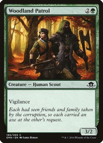 Woodland Patrol Eldritch Moon Magic card