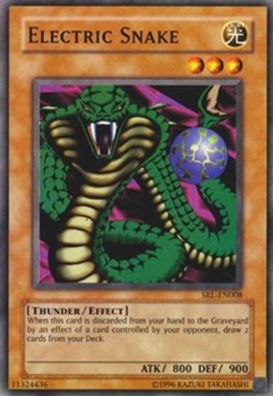 Electric Snake Spell Ruler Yu-Gi-Oh! card