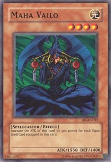 Maha Vailo Spell Ruler Yu-Gi-Oh! card
