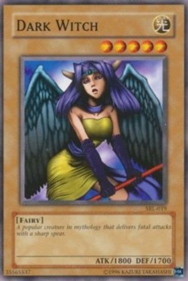 Dark Witch Spell Ruler Yu-Gi-Oh! card