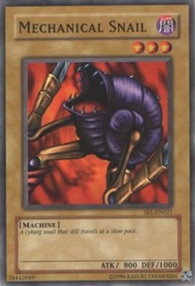 Mechanical Snail Spell Ruler Yu-Gi-Oh! card
