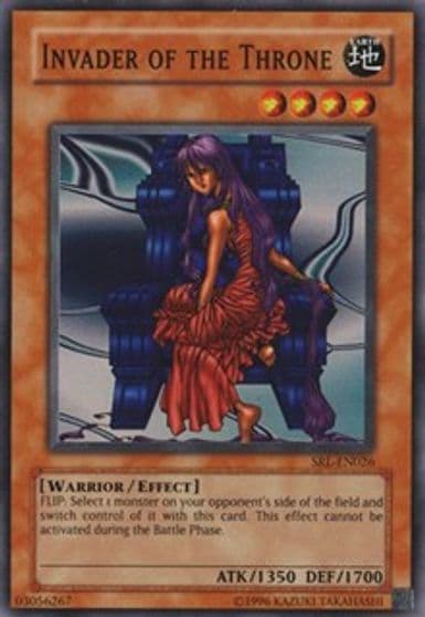 Invader of the Throne Spell Ruler Yu-Gi-Oh! card
