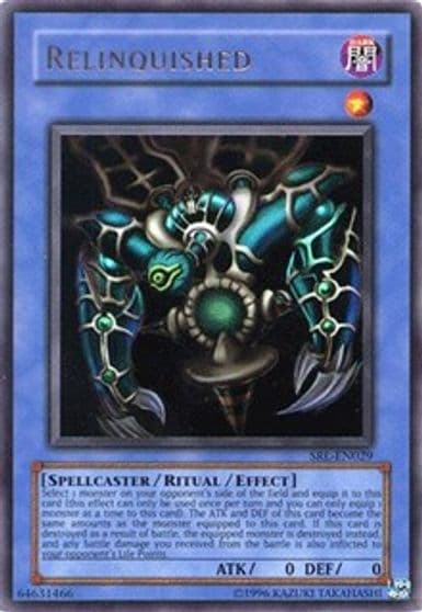 Relinquished Spell Ruler Yu-Gi-Oh! card