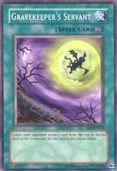 Gravekeepers Servant Spell Ruler Yu-Gi-Oh! card