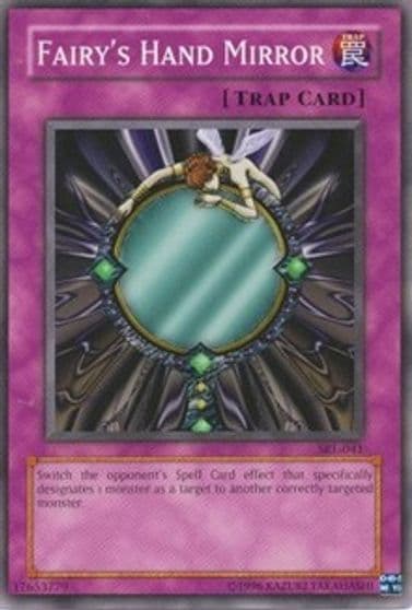 Fairys Hand Mirror Spell Ruler Yu-Gi-Oh! card