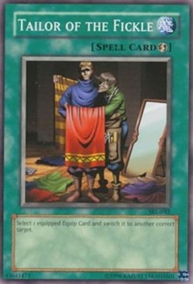 Tailor of the Fickle Spell Ruler Yu-Gi-Oh! card
